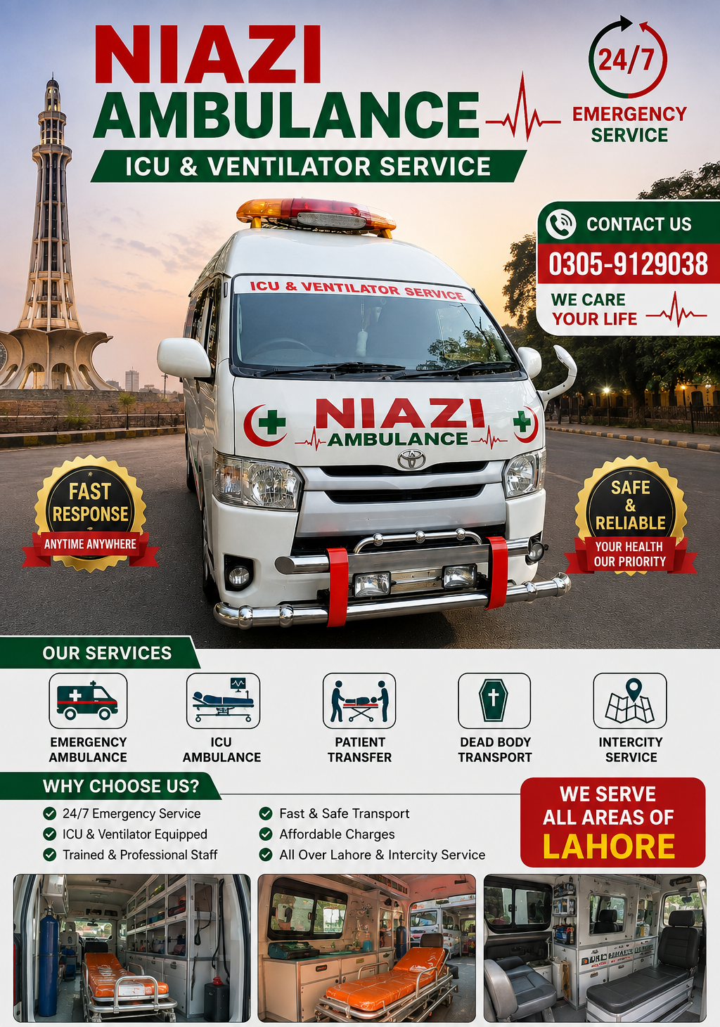 Ambulance Service in Lahore
