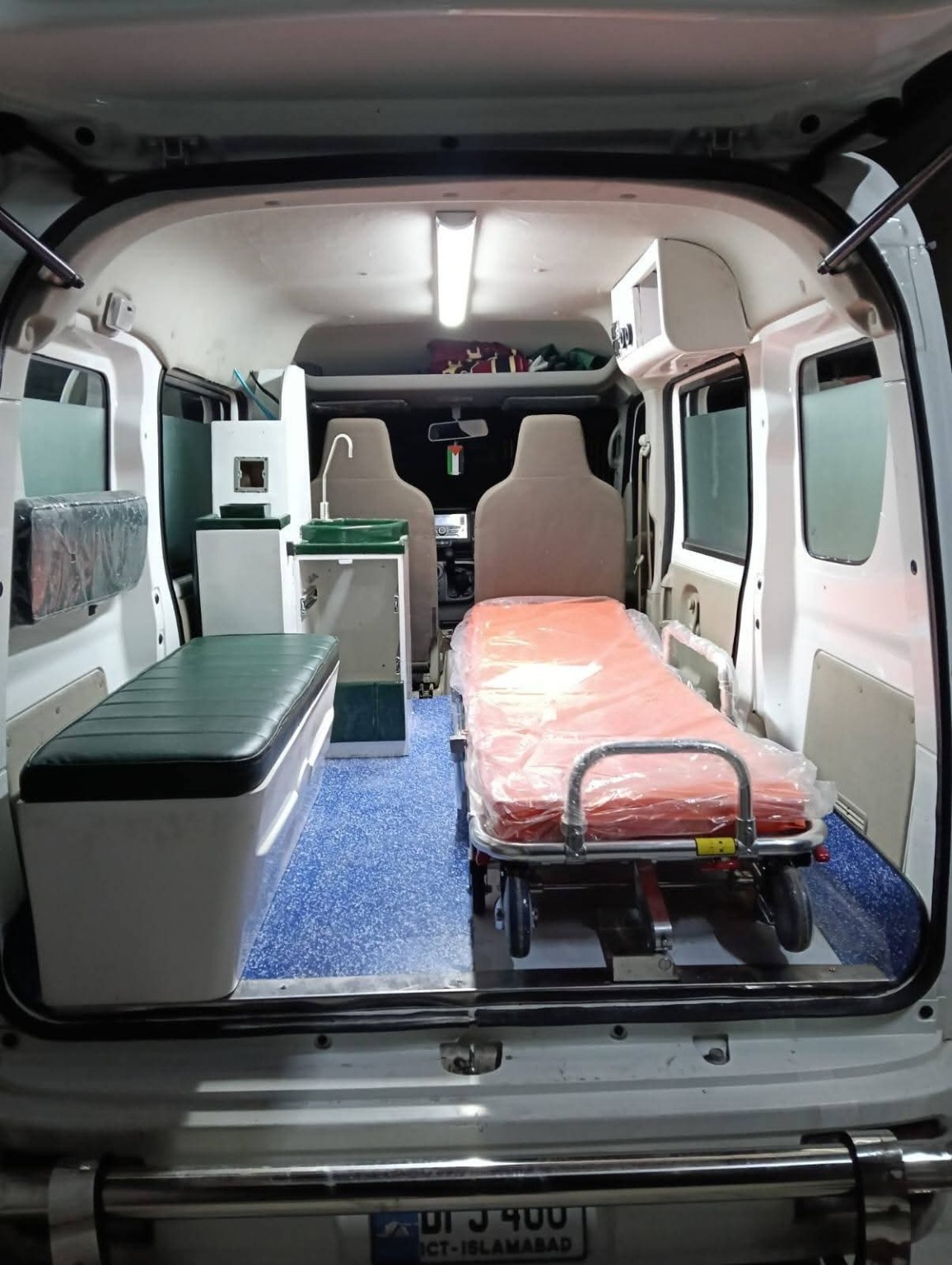 Emergency Ambulance Interior